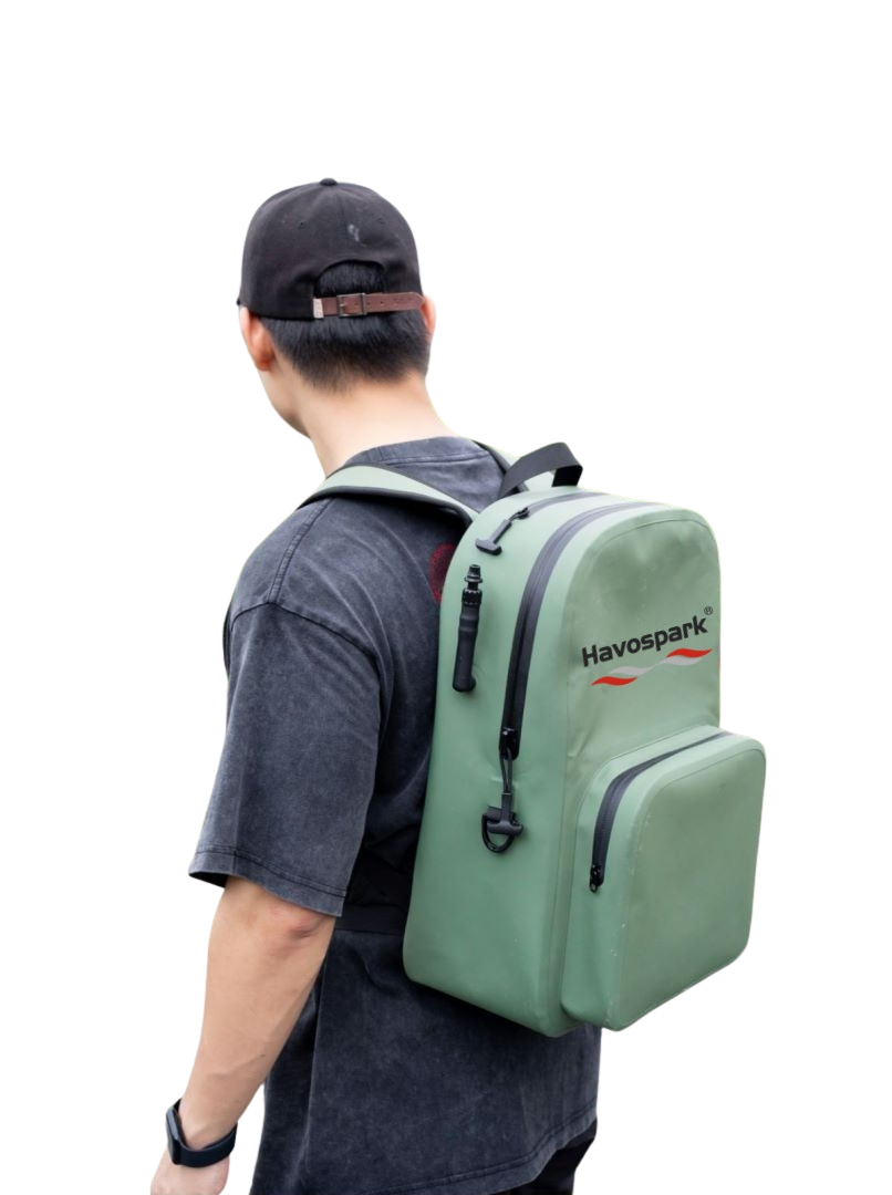 HAVOSPARK 25L Anti-Drowning Waterproof Floatable Backpack – Inflatable Survival Pack - Image 9