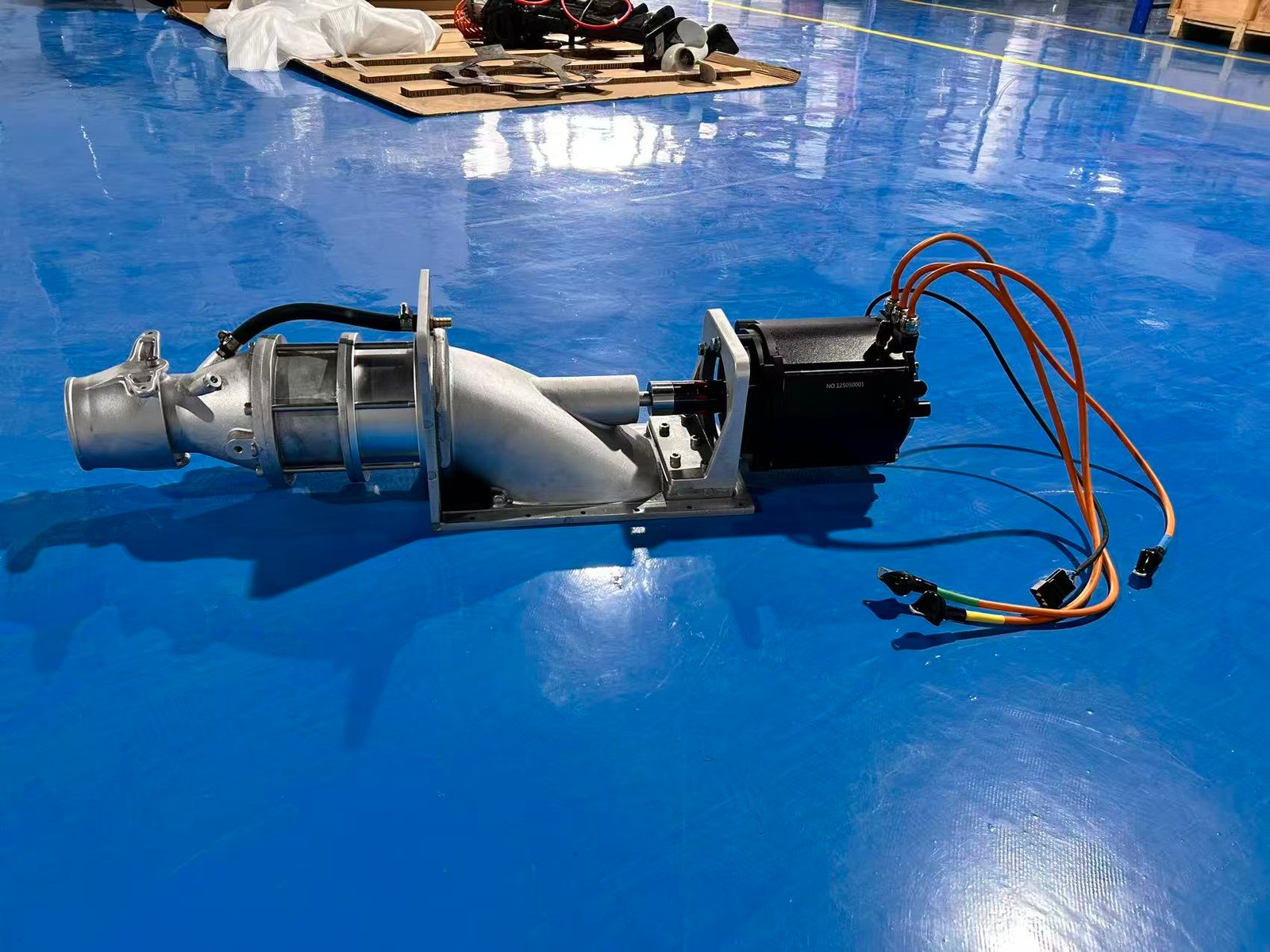 Havospark HS-KAB 144V 35kW Electric Drive System for Mini Jet Boats – Liquid Cooled, 160mm Jet Pump