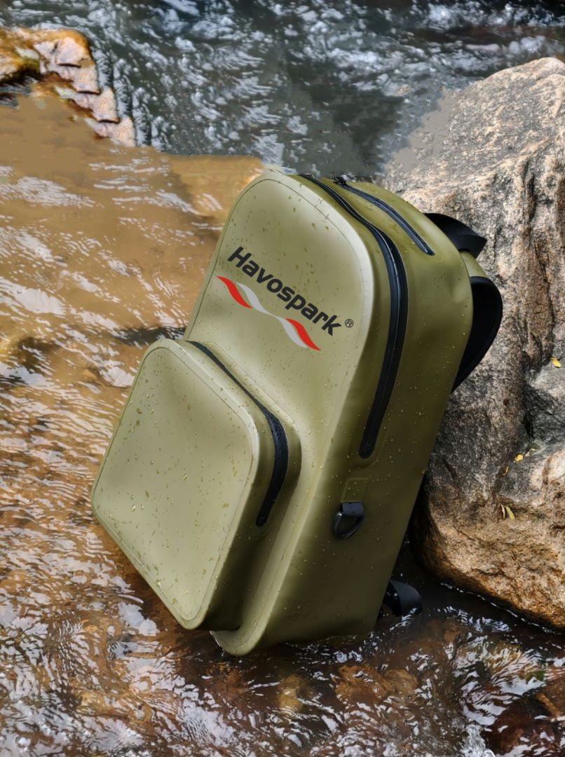HAVOSPARK 25L Anti-Drowning Waterproof Floatable Backpack – Inflatable Survival Pack - Image 8