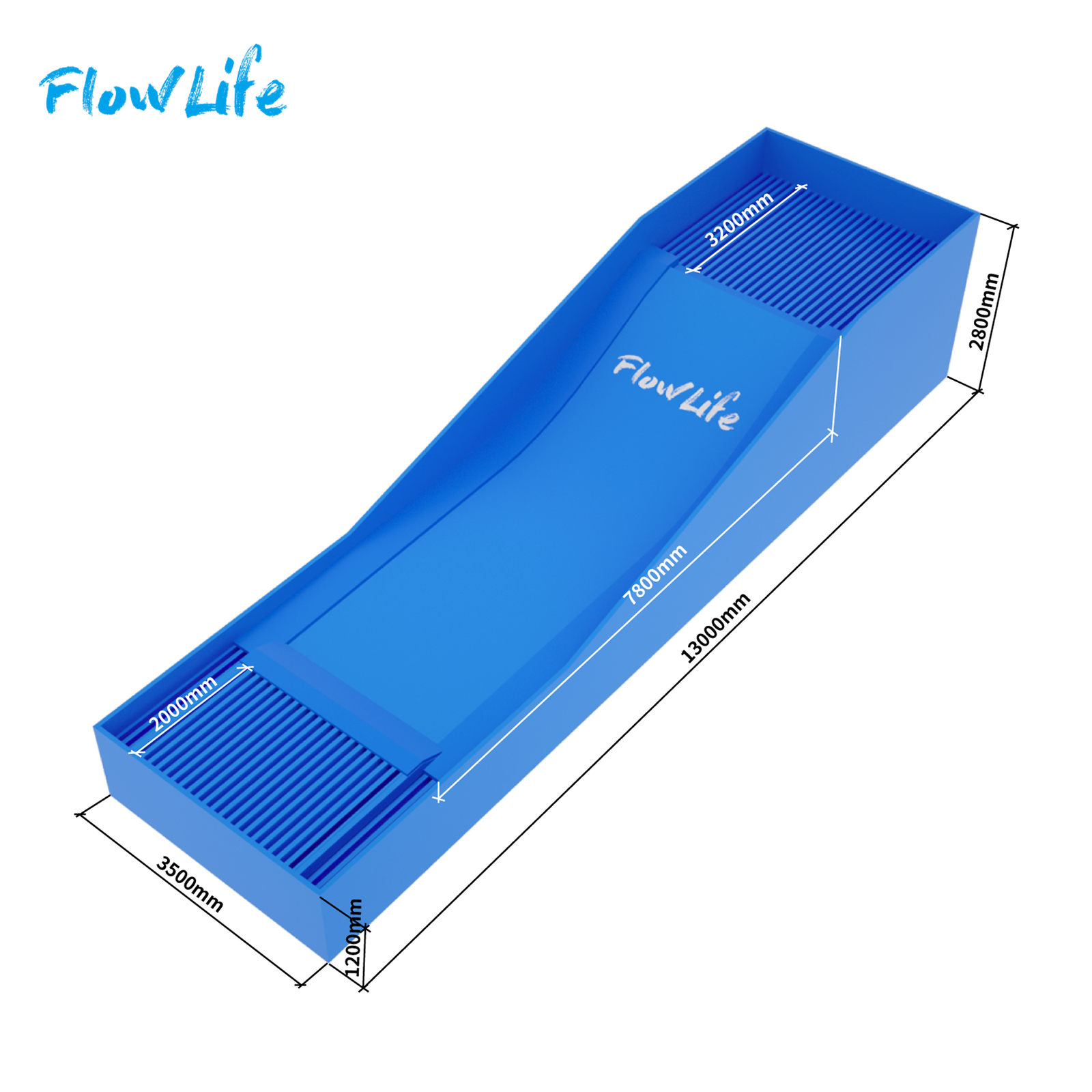 Havospark Citywave Flow Rider Style Surf Machine | Deep Water Endless Wave